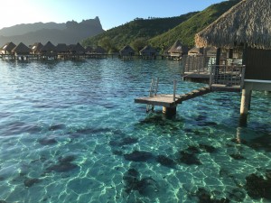 overwater bungalows